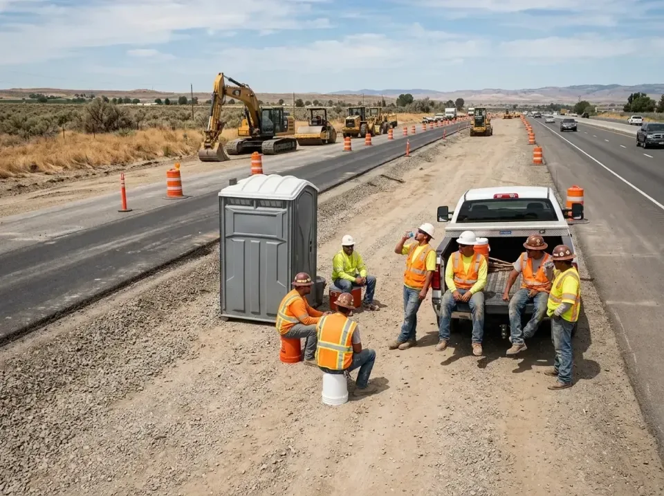 highway-road-construction-crew-007 — frequently asked questions, Porta Potty and Restroom Rentals in Rossmoor, CA